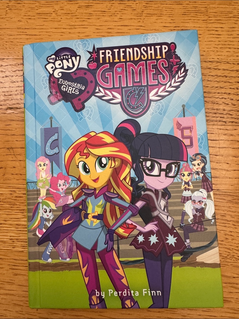 My Little Pony Friendship Games Book - Equestrian Girls